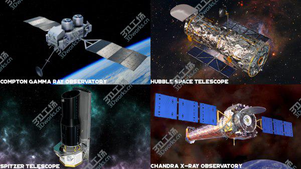 images/goods_img/20210312/NASA's Great Observatories 3D model/2.jpg